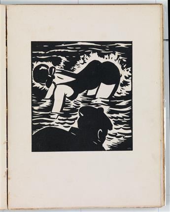 MASEREEL, FRANS. La Sirène: Vingt-Huit Bois Gravés.